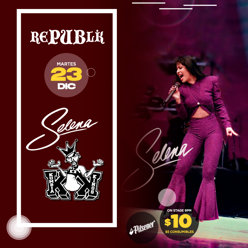 Tributo a 🌟 Selena 🔥 Kumbia Kings 