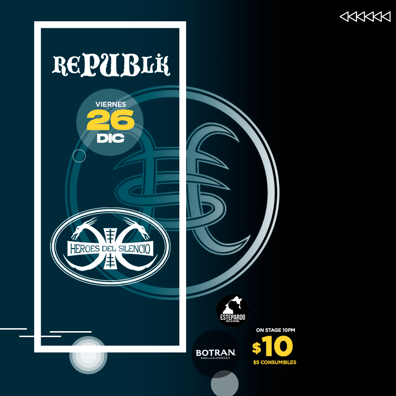 🔥 HÉROES DEL SILENCIO TRIBUTO EN VIVO 🔥