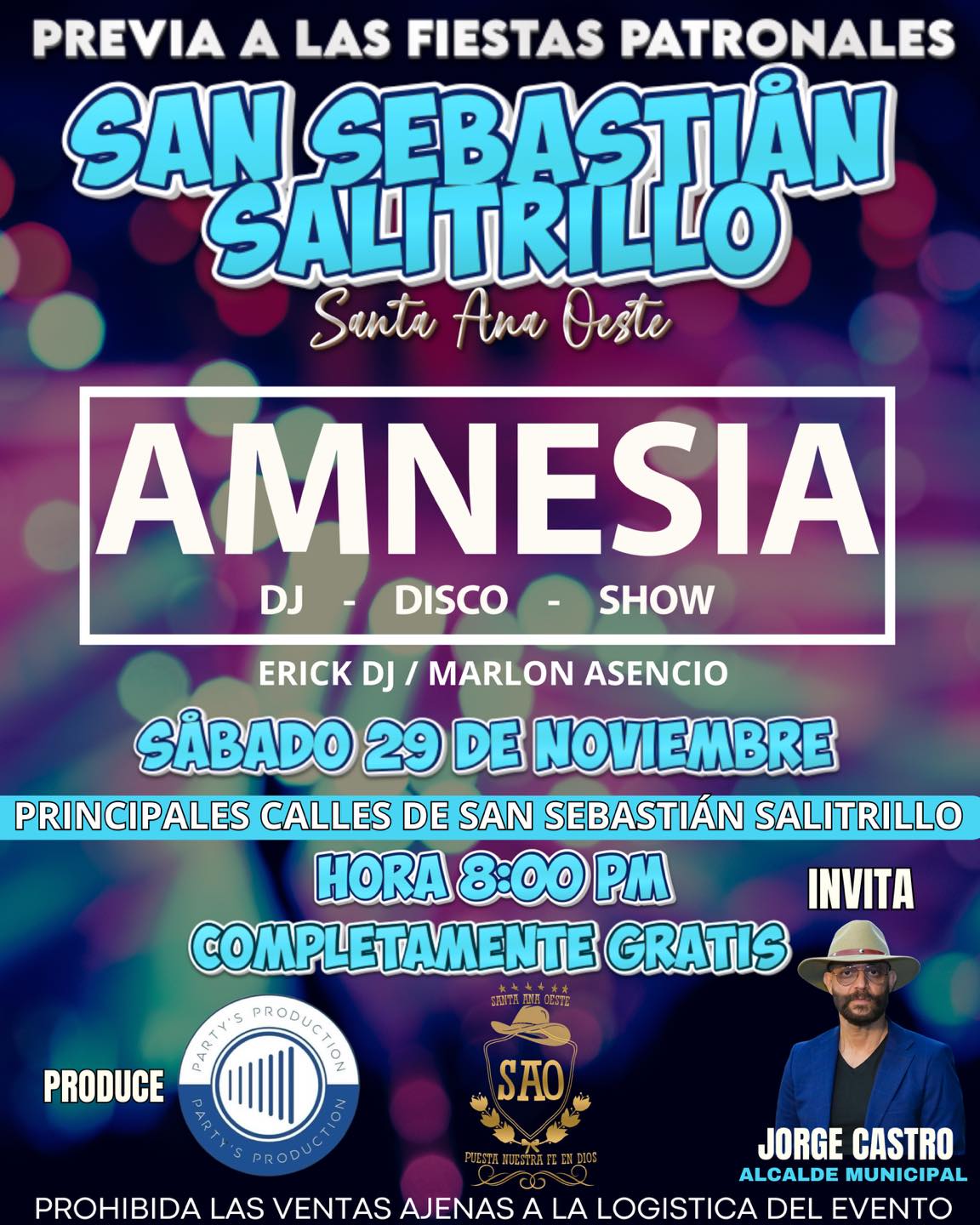 Fiestas Patronales en San Sebastián Salitrillo 