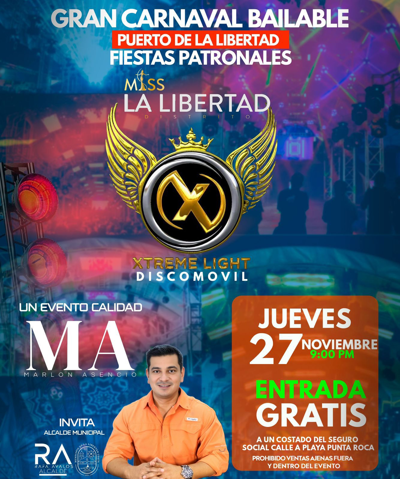 🎉 GRAN CARNAVAL BAILABLE 🎉