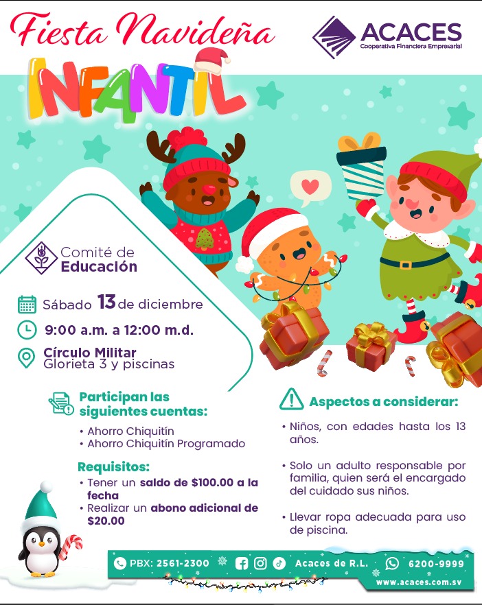 Fiesta Navideña Infantil