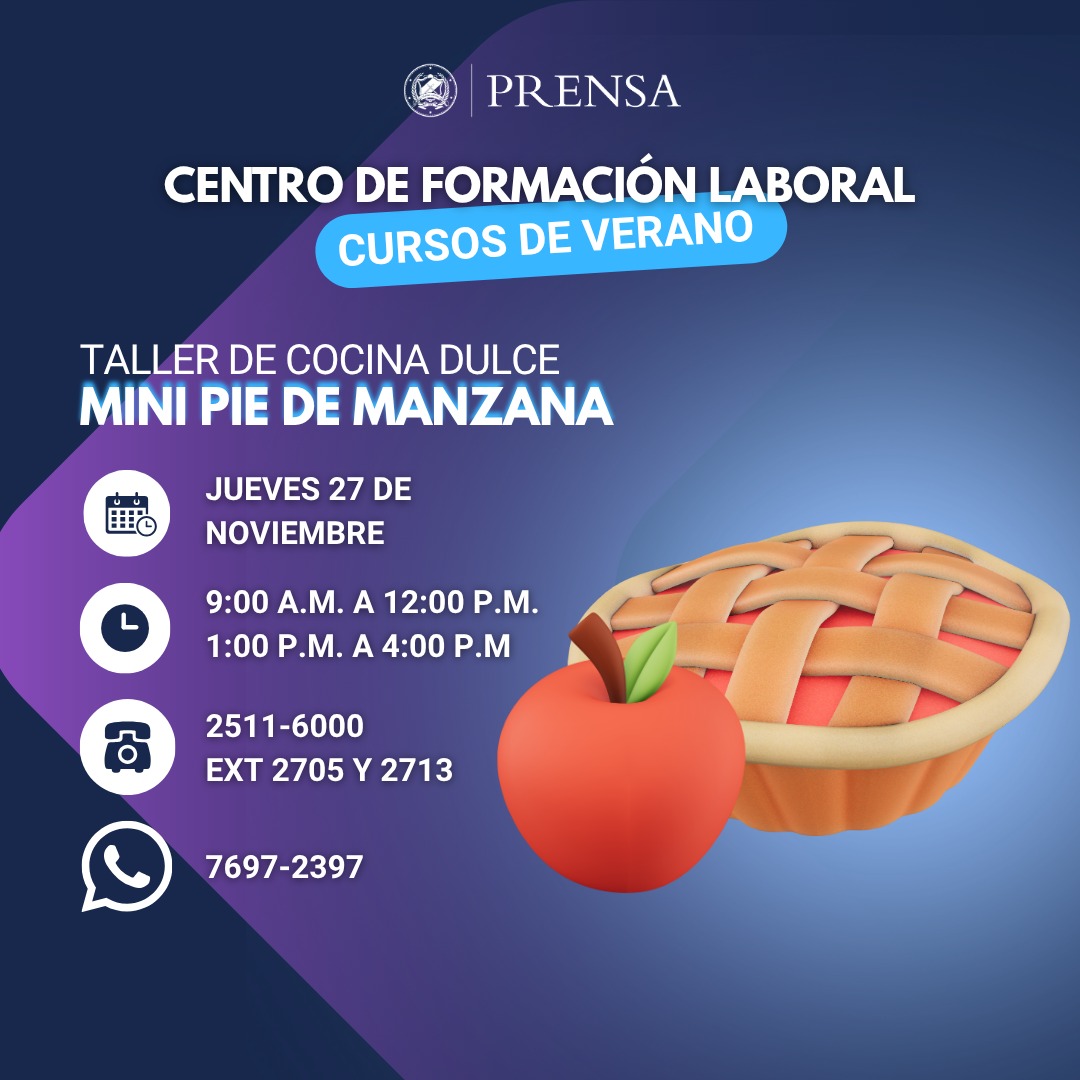 🎉 ¡Curso de Verano Dulce! 🍎🥧