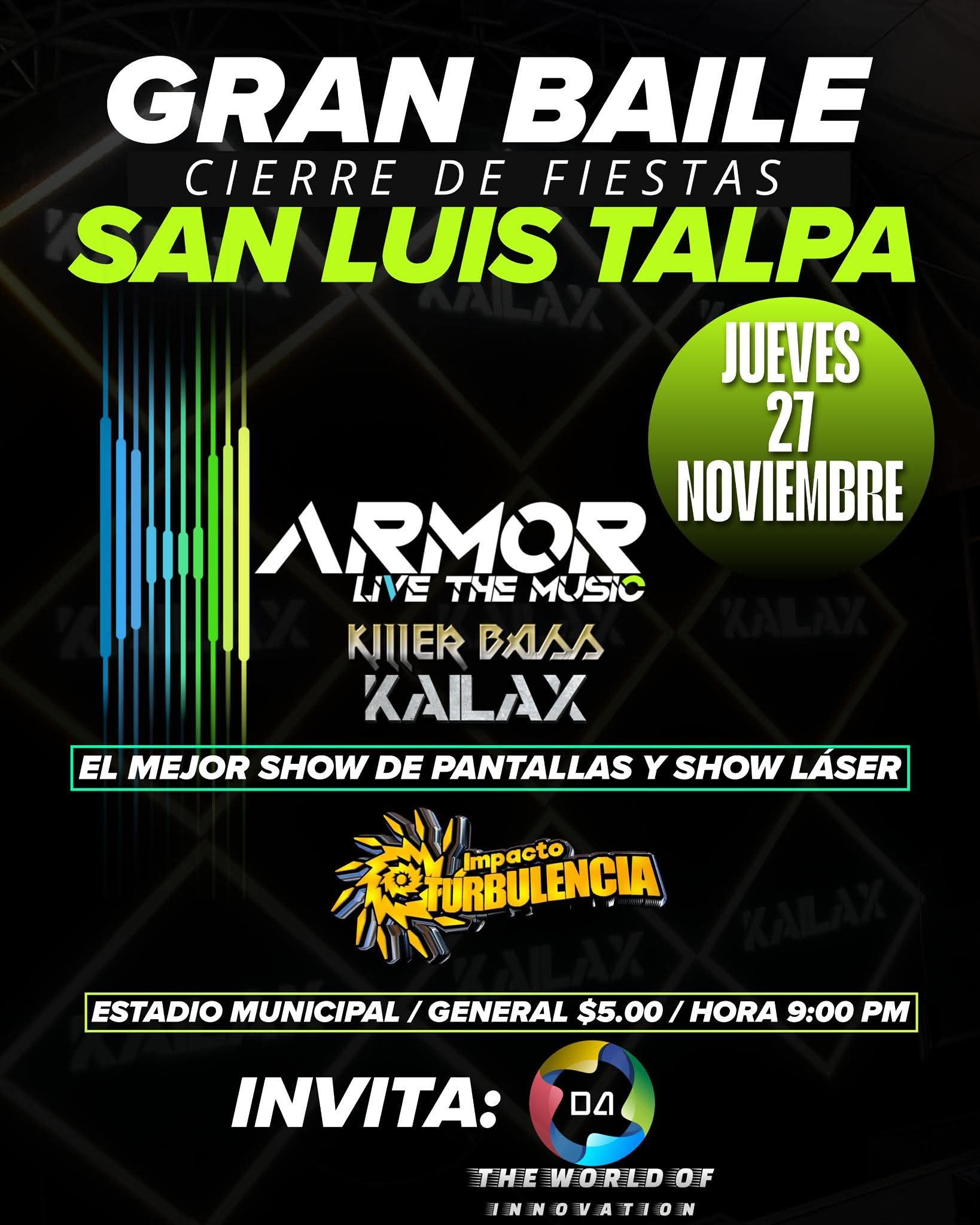 Baile De Cierre De Fiestas