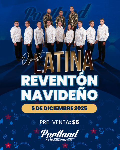 Reventón Navideño con Orquesta Latina en vivo. 💥