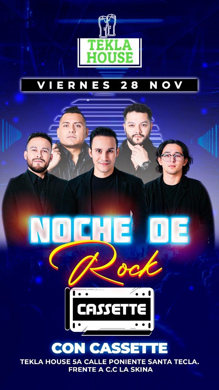 Noche De Rock Con Cassette