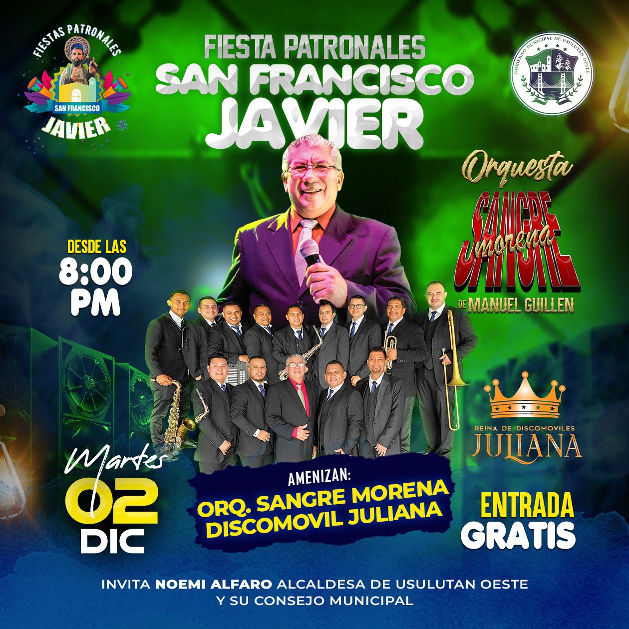 🎉 ¡Fiestas Patronales San Francisco Javier! 🎉