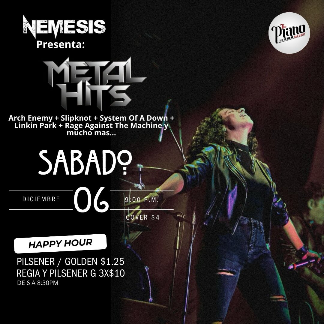 🎤 NEMESIS presenta: METAL HITS 🔥