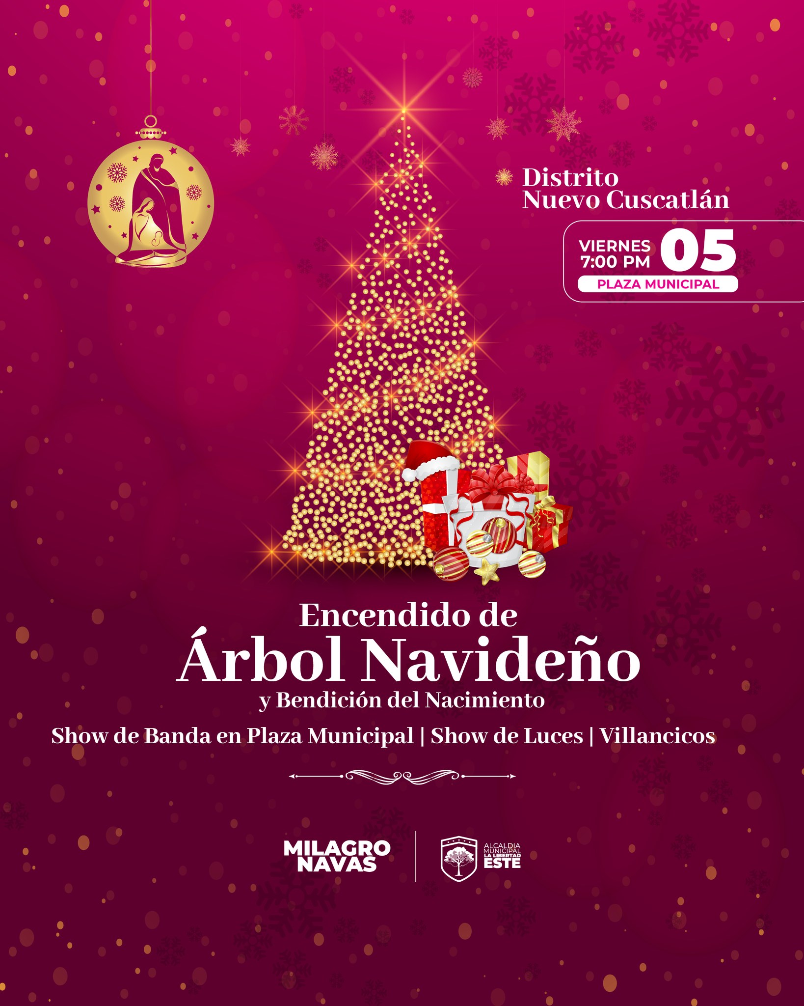Encendido de Árbol Navideño
