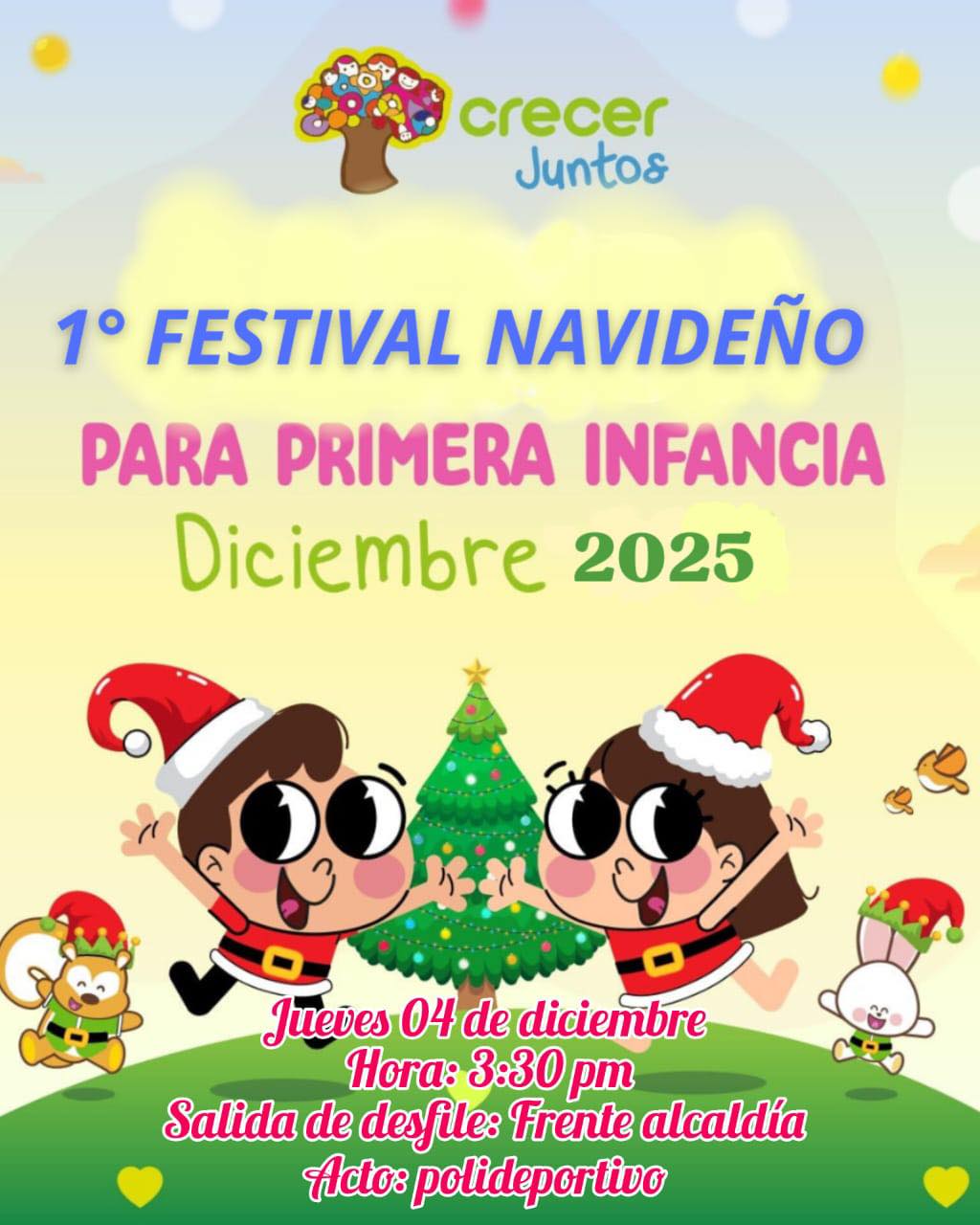 1° FESTIVAL NAVIDEÑO PARA PRIMERA INFANCIA
