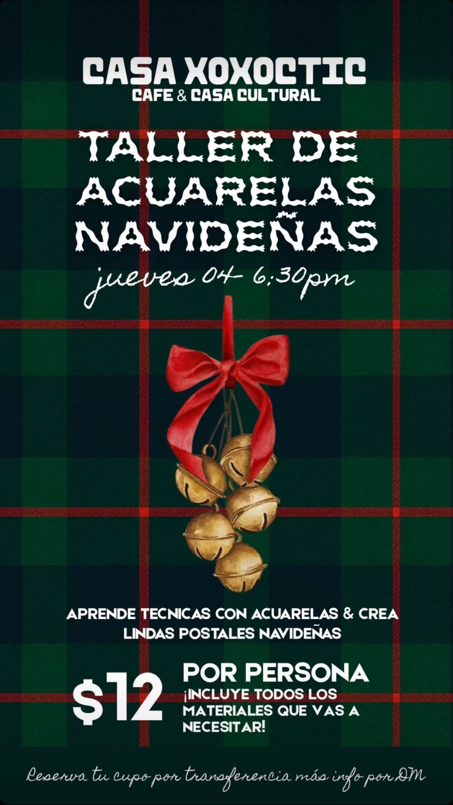 TALLER DE ACUARELAS NAVIDEÑAS