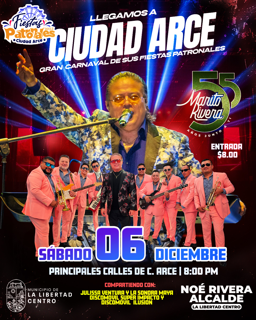 🎉 ¡Gran Carnaval en Ciudad Arce! 🎉