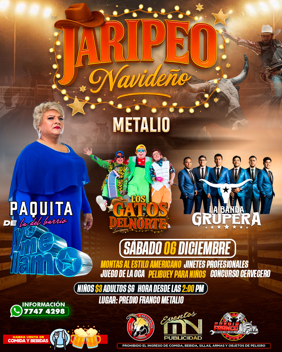 JARIPEO NAVIDEÑO EN METALIO 🎄