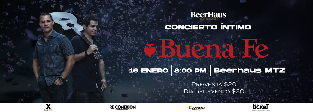 Noche íntima con Buena Fe En El  El Salvador