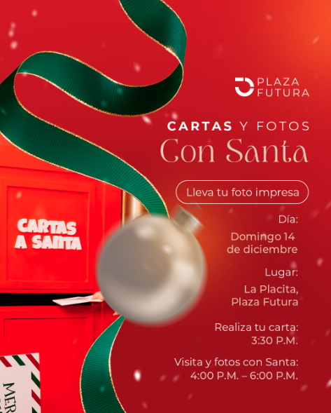 CARTAS Y FOTOS CON SANTA