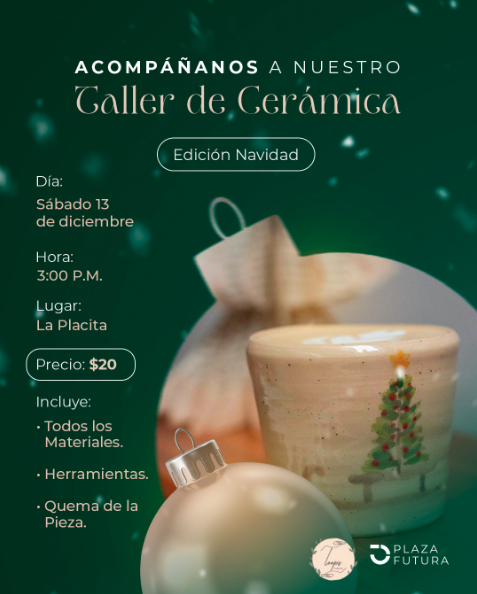 Taller de Cerámica Edición Navidad