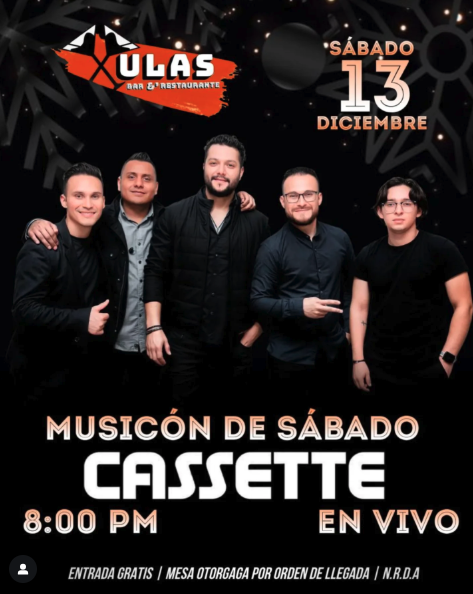 MUSICÓN DE SÁBADO CON CASSETTE