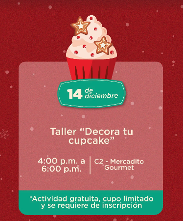 Taller “Decora tu Cupcake”