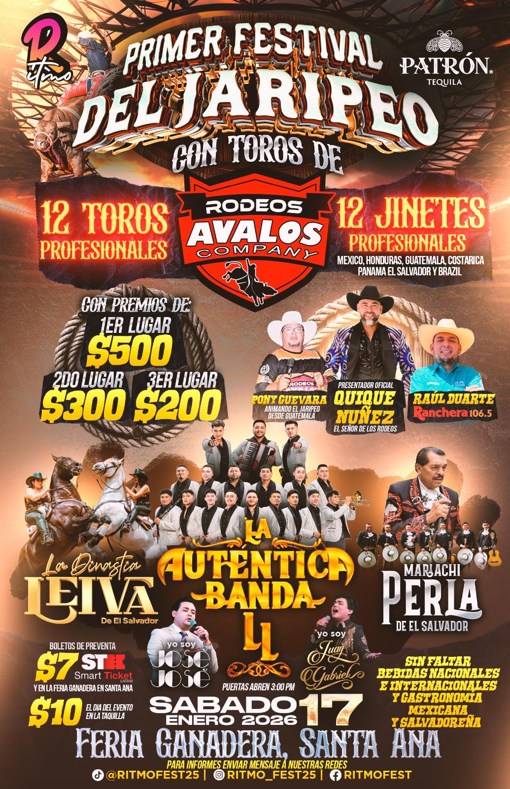 🎉 ¡Primer Festival del Jaripeo! 🎉 