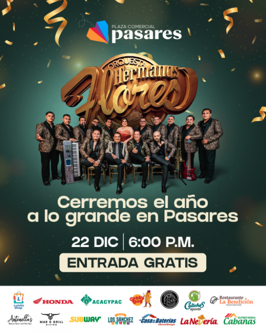Concierto en vivo de Orquesta Hermanos Flores 🎶 