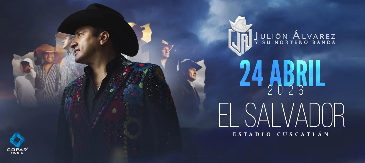 image of Concierto De Julión Álvarez En El Salvador 2026