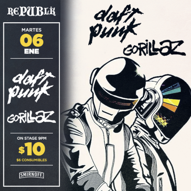 Tributo a Daft Punk, Gorillaz