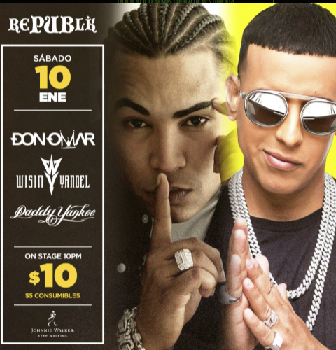 Tributo a Don Omar, Wisin y Yandel, Daddy Yankee 
