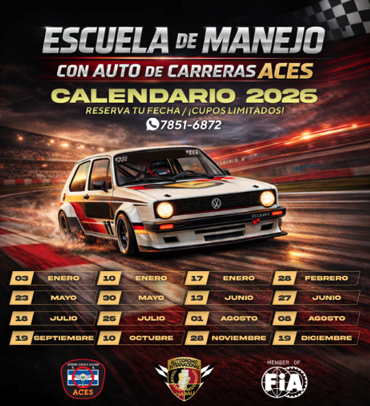 Escuela de Manejo con Auto de Carreras ACES