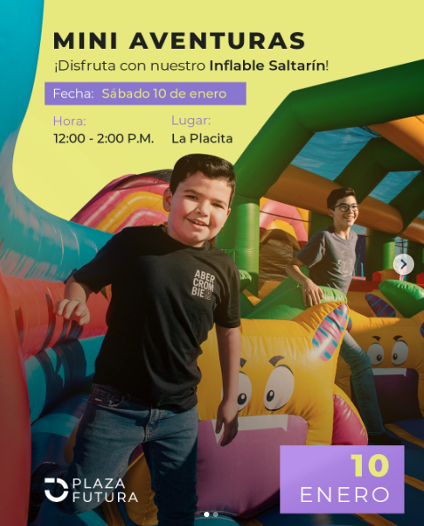 Mini Aventuras Con Inflable Saltarín!
