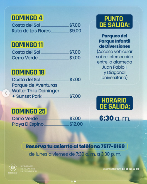 Buses Alegres Para La Costa Del Sol Y El Cerro Verde