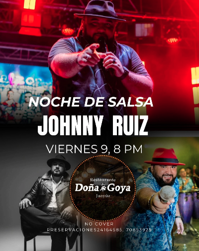 NOCHE DE SALSA CON JOHNNY RUIZ