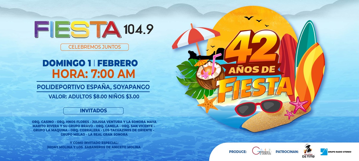 42 Aniversario De Fiesta