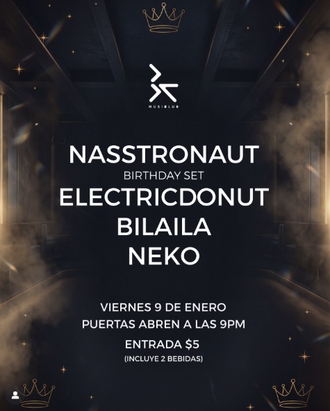 NASSTRONAUT BIRTHDAY SET ELECTRICDONUT