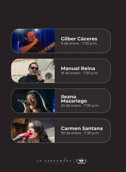 Noche De Musica En Vivo Con Carmen Santana