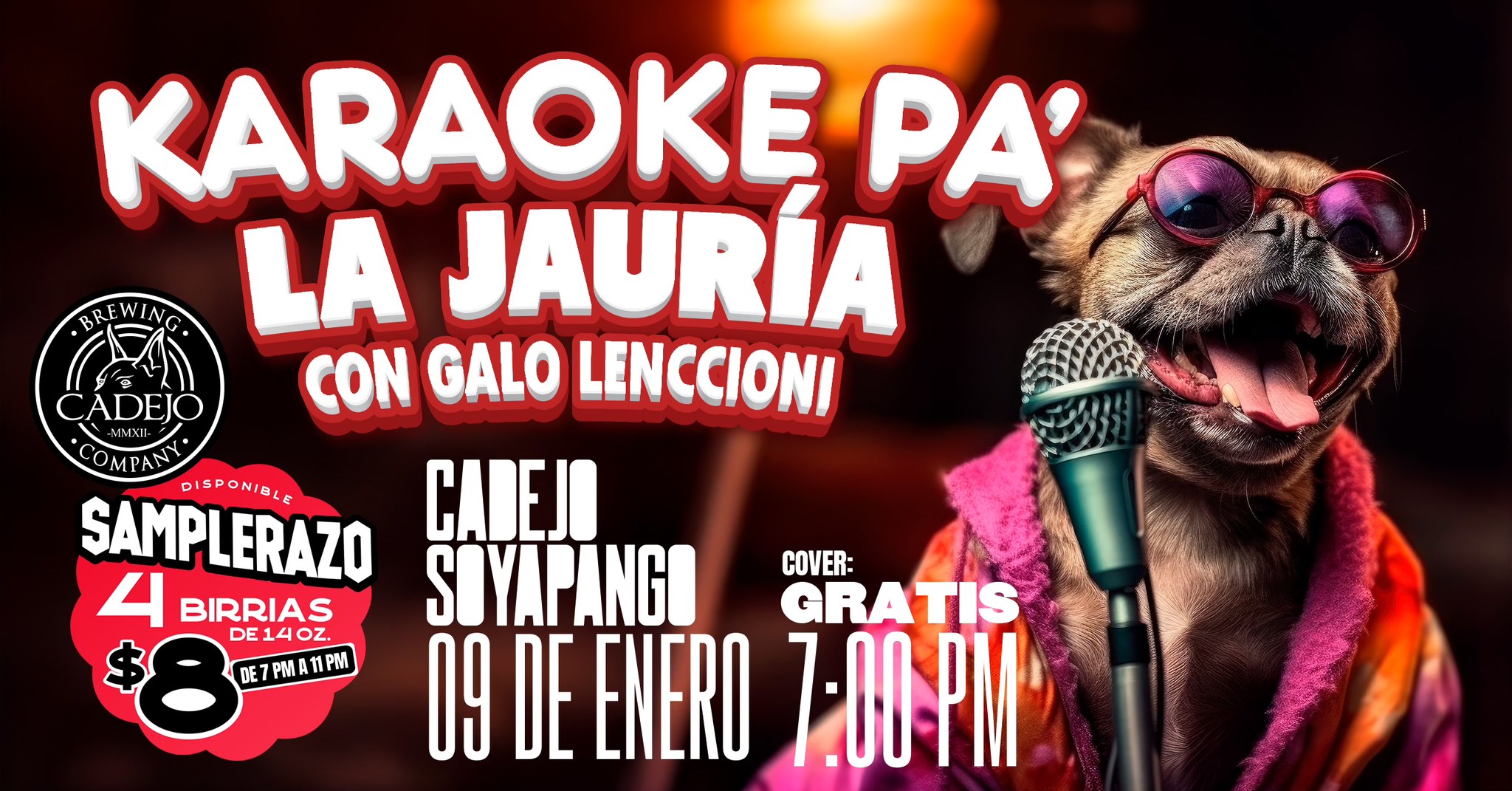 🎤🐾 ¡Karaoke Pa’ La Jauría! 🐾🎤