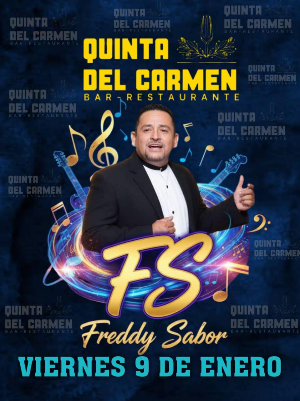 Noche Tropical Junto A Freddy Sabor