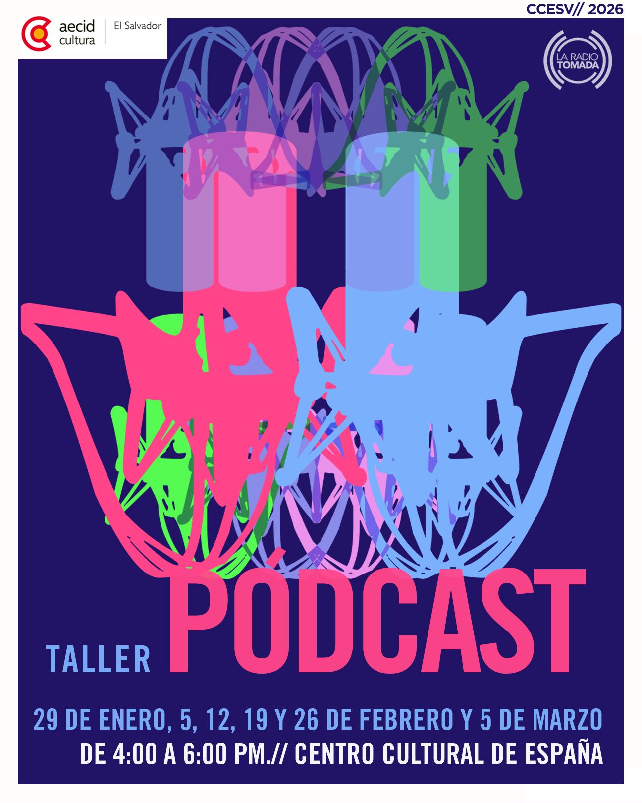 Taller de pódcast 2026 