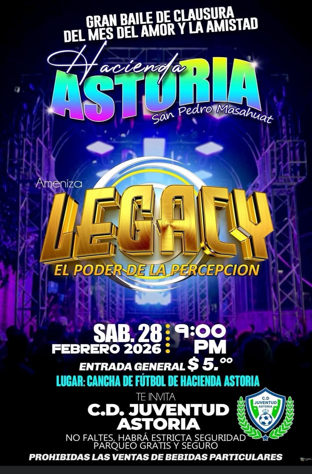 GRAN BAILE DE CLAUSURA DEL MES DEL AMOR Y LA AMISTAD