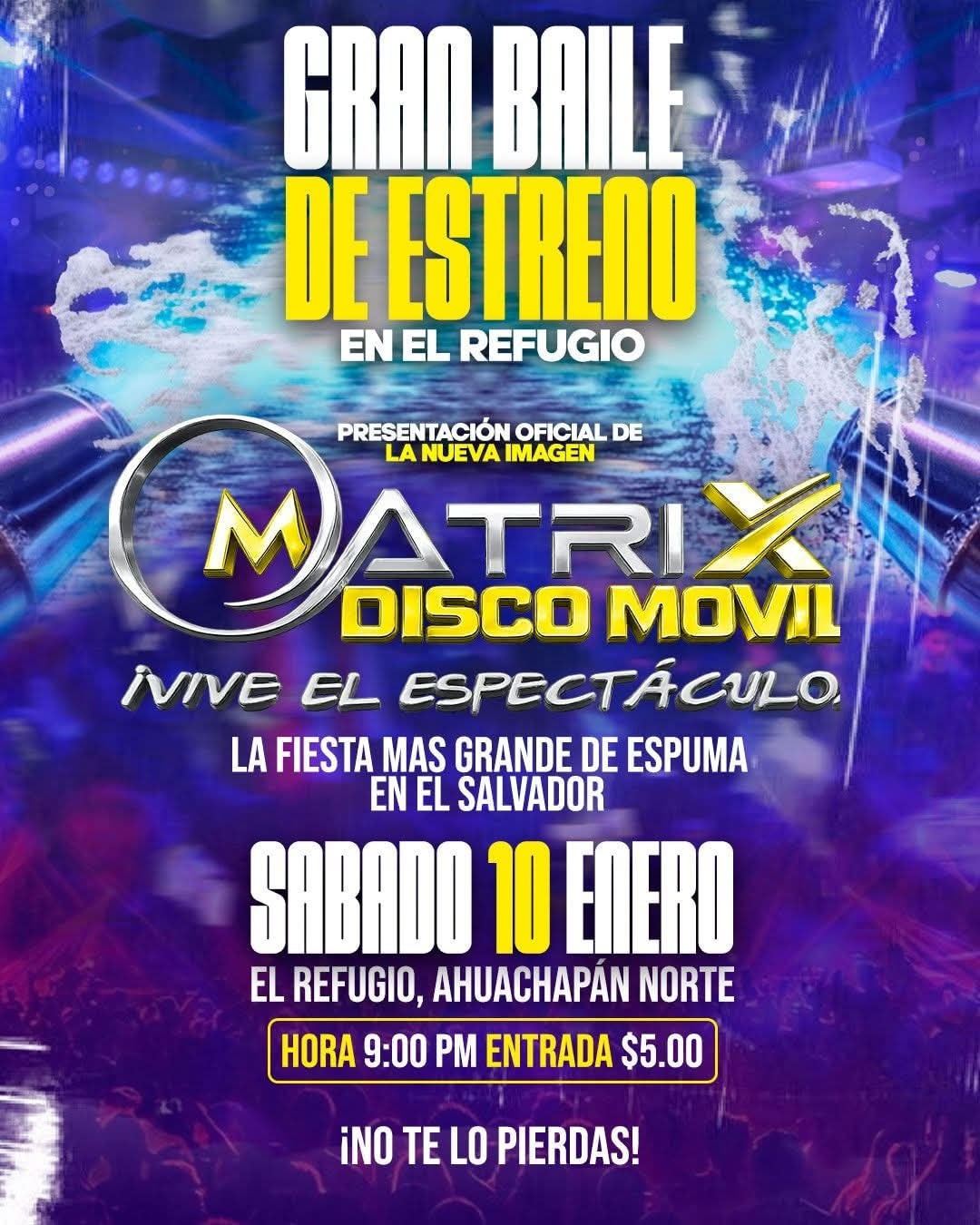 BAILE DE ESTRENO EN EL REFUGIO