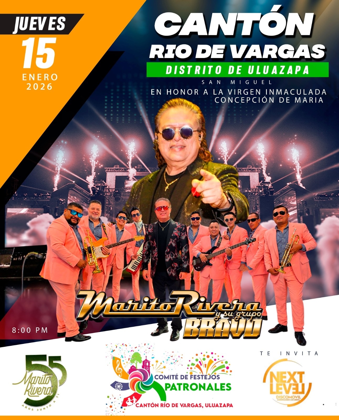 🎉 ¡Gran Noche de Fiesta y Devoción! 🎶