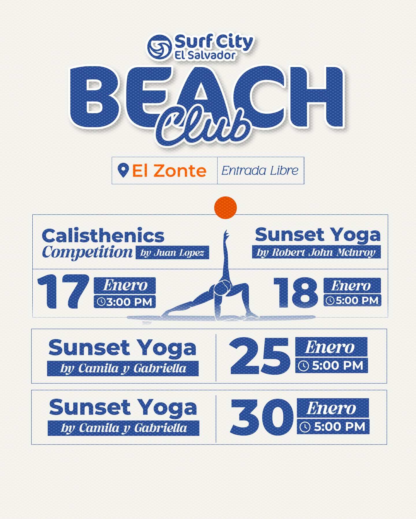 Sunset Yoga En El Zonte