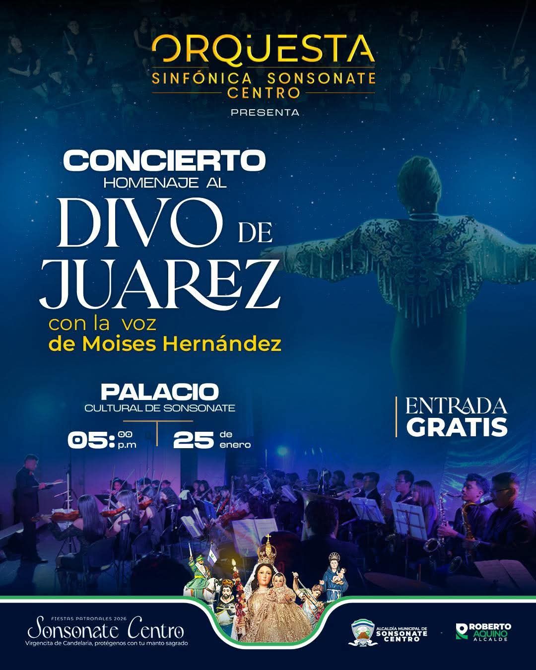 CONCIERTO HOMENAJE AL DIVO DE JUAREZ