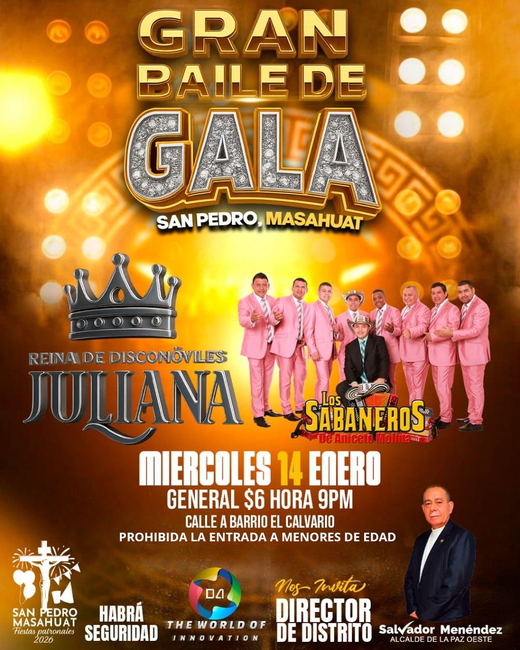 GRAN BAILE DE GALA SAN PEDRO, MASAHUAT