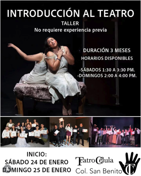 TALLER INTRODUCCIÓN AL TEATRO
