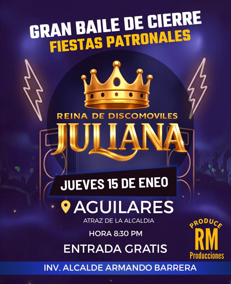 FIESTAS PATRONALES AGUILARES 2026 🎉