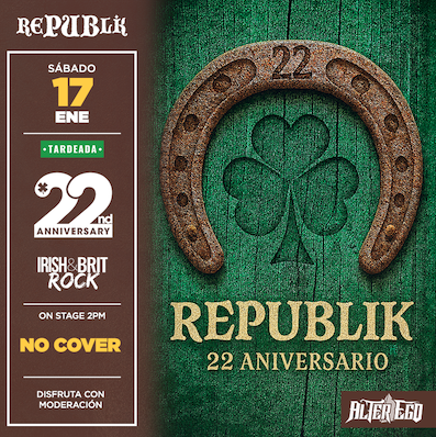 🎉 ¡Celebración del 22º Aniversario de REPUBLIK! 🎉
