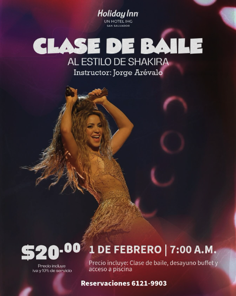  CLASE DE BAILE AL ESTILO DE SHAKIRA 💃