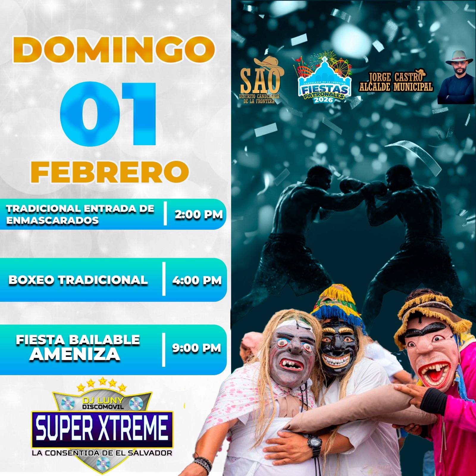 Tradicional Entrada de Enmascarados