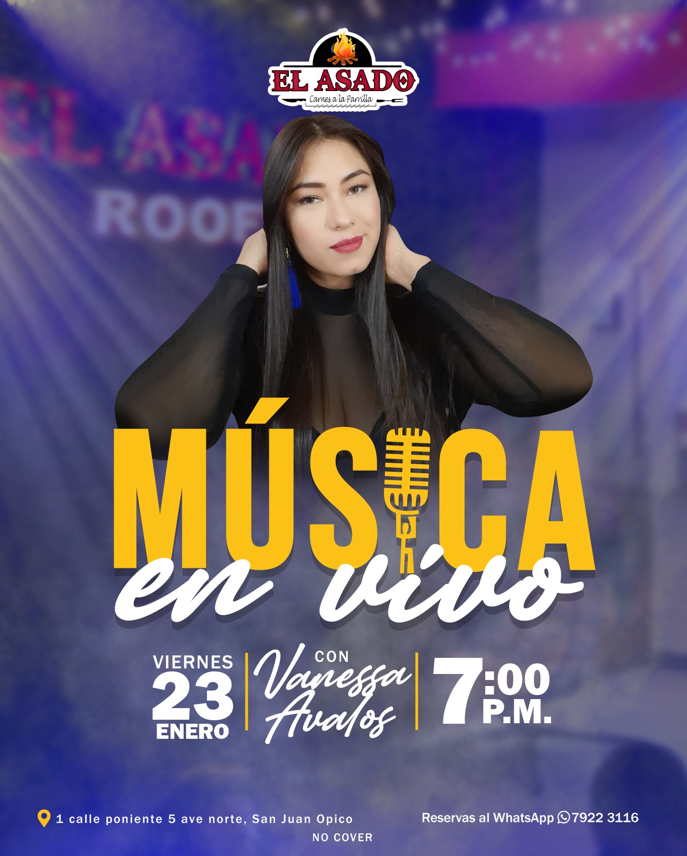 Música En Vivo Con Vanessa Avalos 