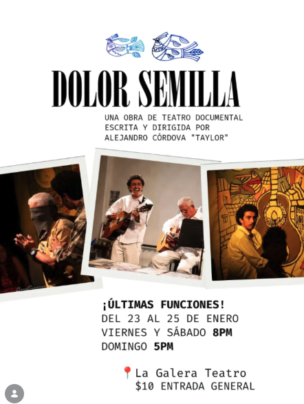 OBRA DE TEATRO DOCUMENTAL: DOLOR SENILLA