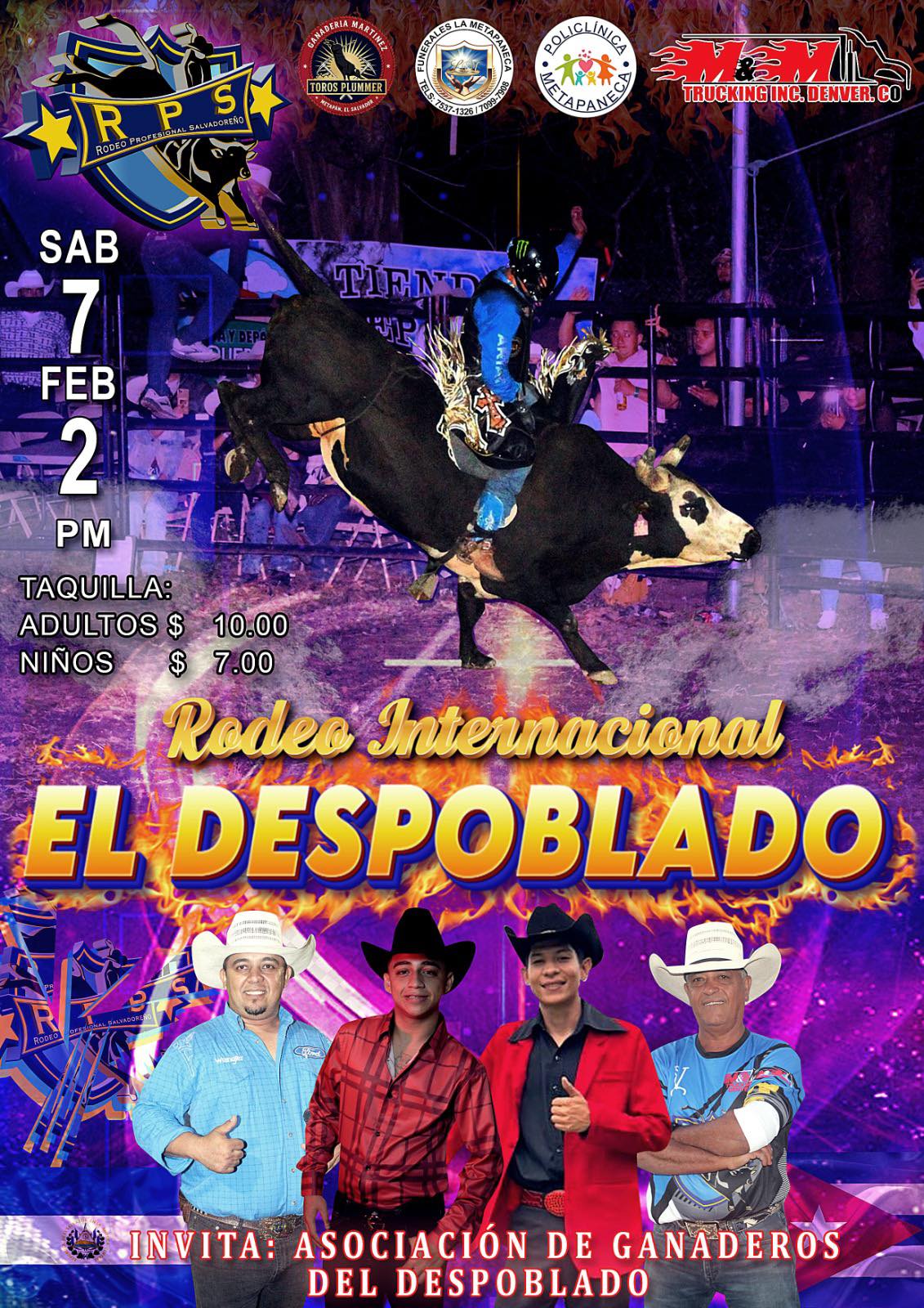 🐂 RODEO INTERNACIONAL EL DESPOBLADO 🐂